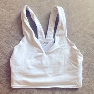 ALO Yoga Real Bra Tank - White